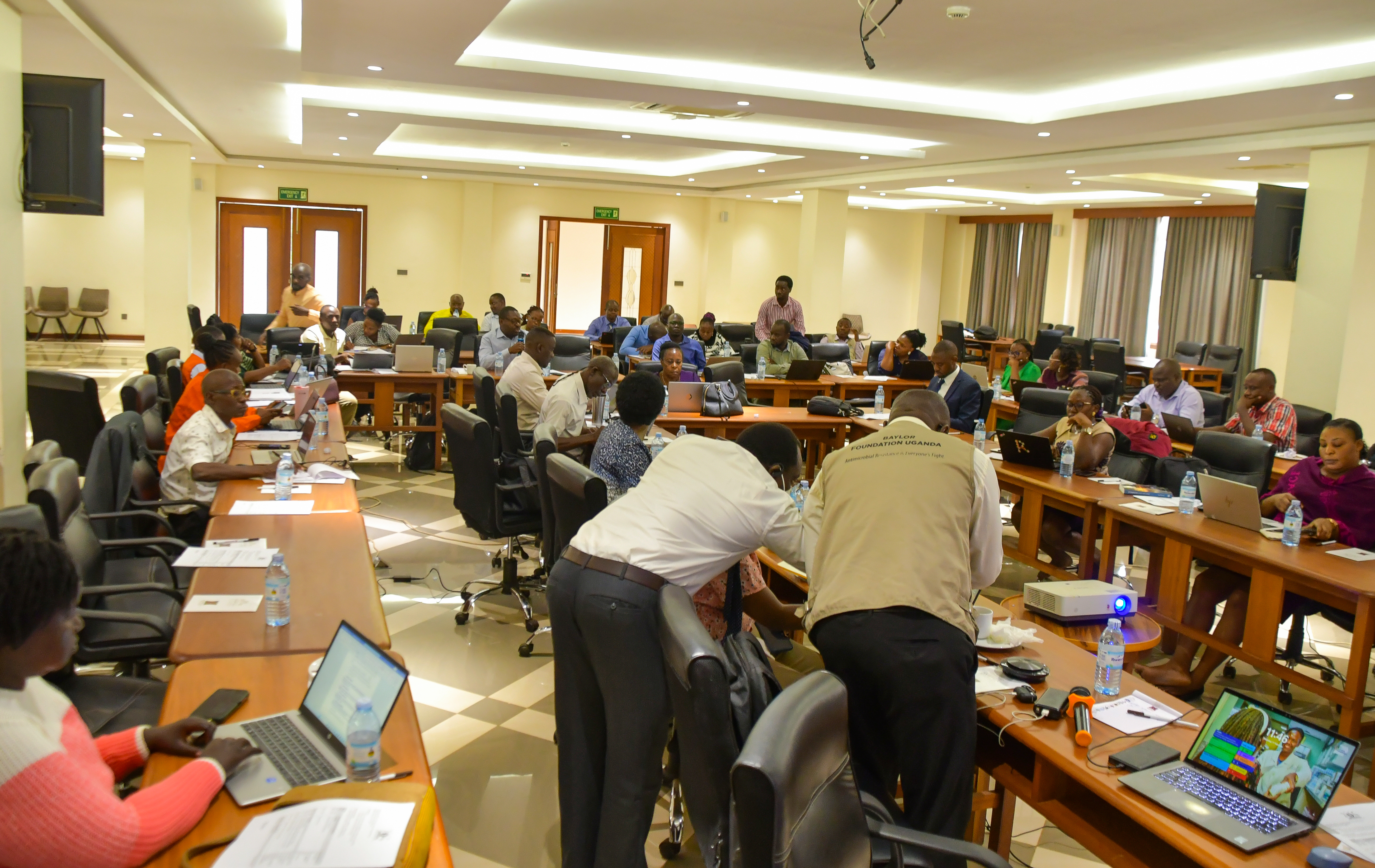 NIAMR boardroom meeting with national AMR stakeholders